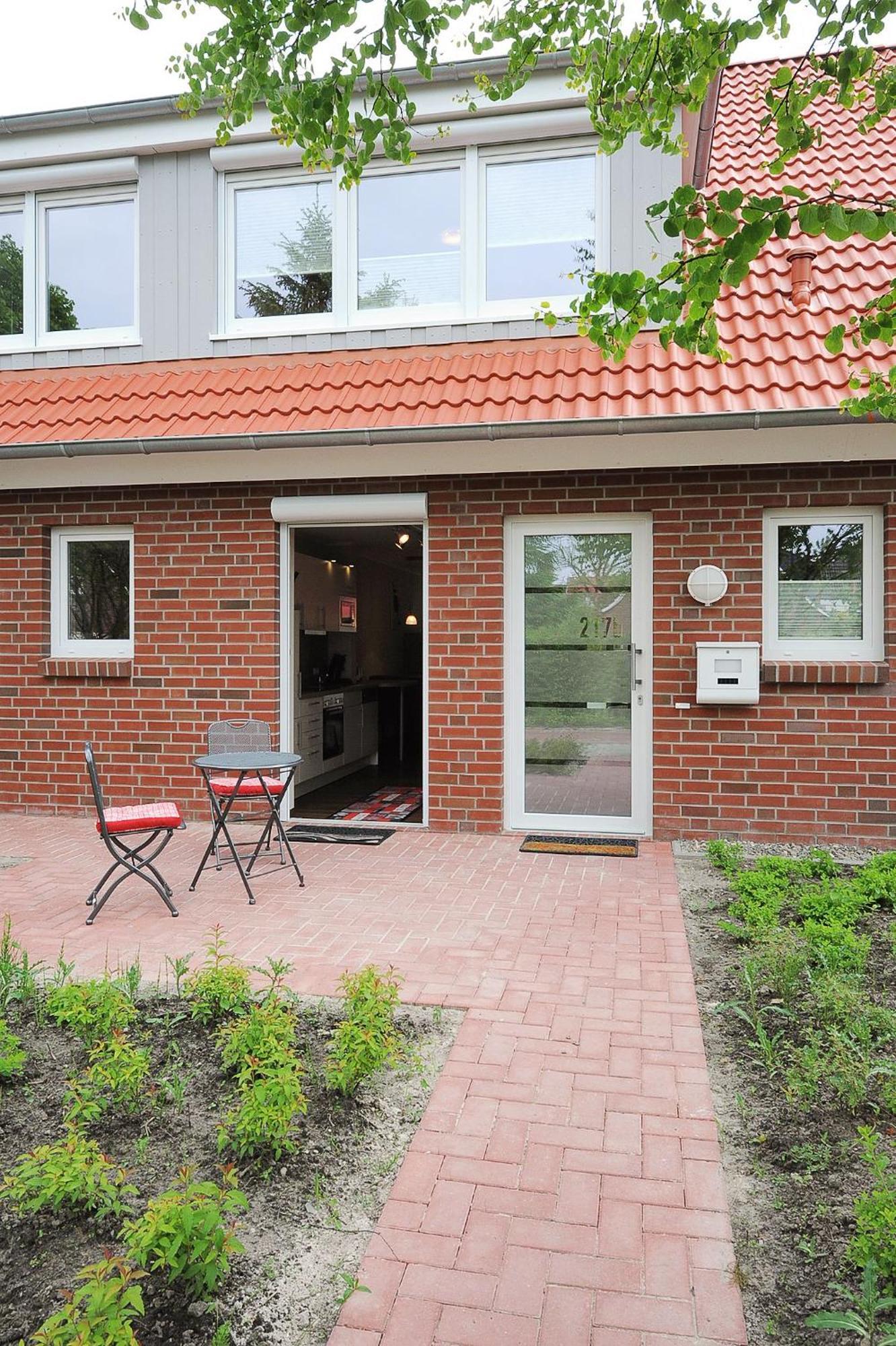 Ferienhaus Rote Bohne - Uns Huus An T Kuest Bensersiel Bagian luar foto
