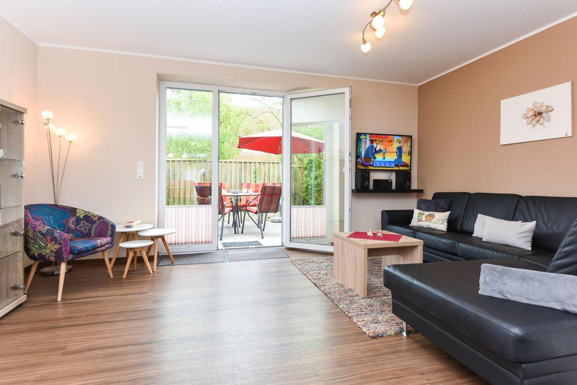 Ferienhaus Rote Bohne - Uns Huus An T Kuest Bensersiel Bagian luar foto